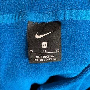 Blue Nike hoodie